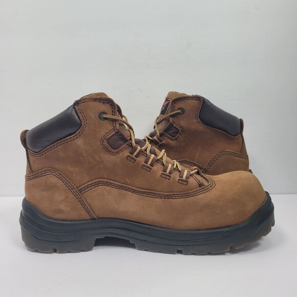 Red Wing 2340 Women's Waterproof Brown Leather Lace Up Boots US Size 10 - Picture 5 of 10